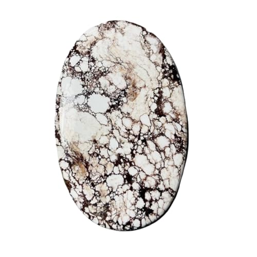 Cabochon en magnésite naturelle de cheval sauvage pour réparer et sertir un bijou