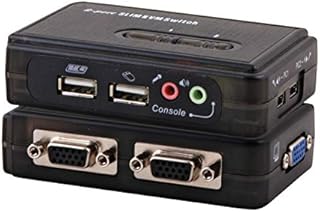 OEM EFB Electronics EB940 - Conmutador KVM (2 Puertos, Audio USB, Incluye Cable)