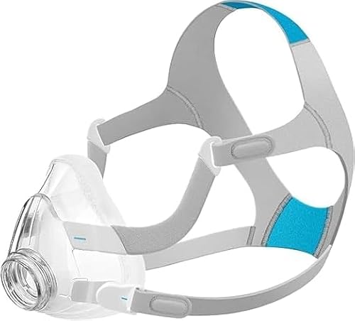 Replacement Set for Resmed Airfit F20 Replacement kit with Small | Medium | Large Cushion, Variants Headgear, Frame, Clips Great-Value & Quick-Disconnect- Covers Nose and Mouth (Large Cushion Set)