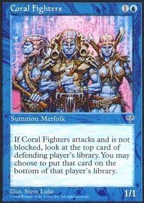 Magic The Gathering - Coral Fighters - Mirage