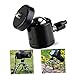 HEMOTON Mini Tripod Head 2 Pcs Tripod for Camera 1/4