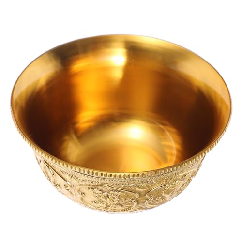 Cabilock Coppa Per Offerte Buddiste Coppa Per Sacrifici Per Lofferta Di Acqua Artigianato in Rame Squisito O Per Uso Nel Tempio