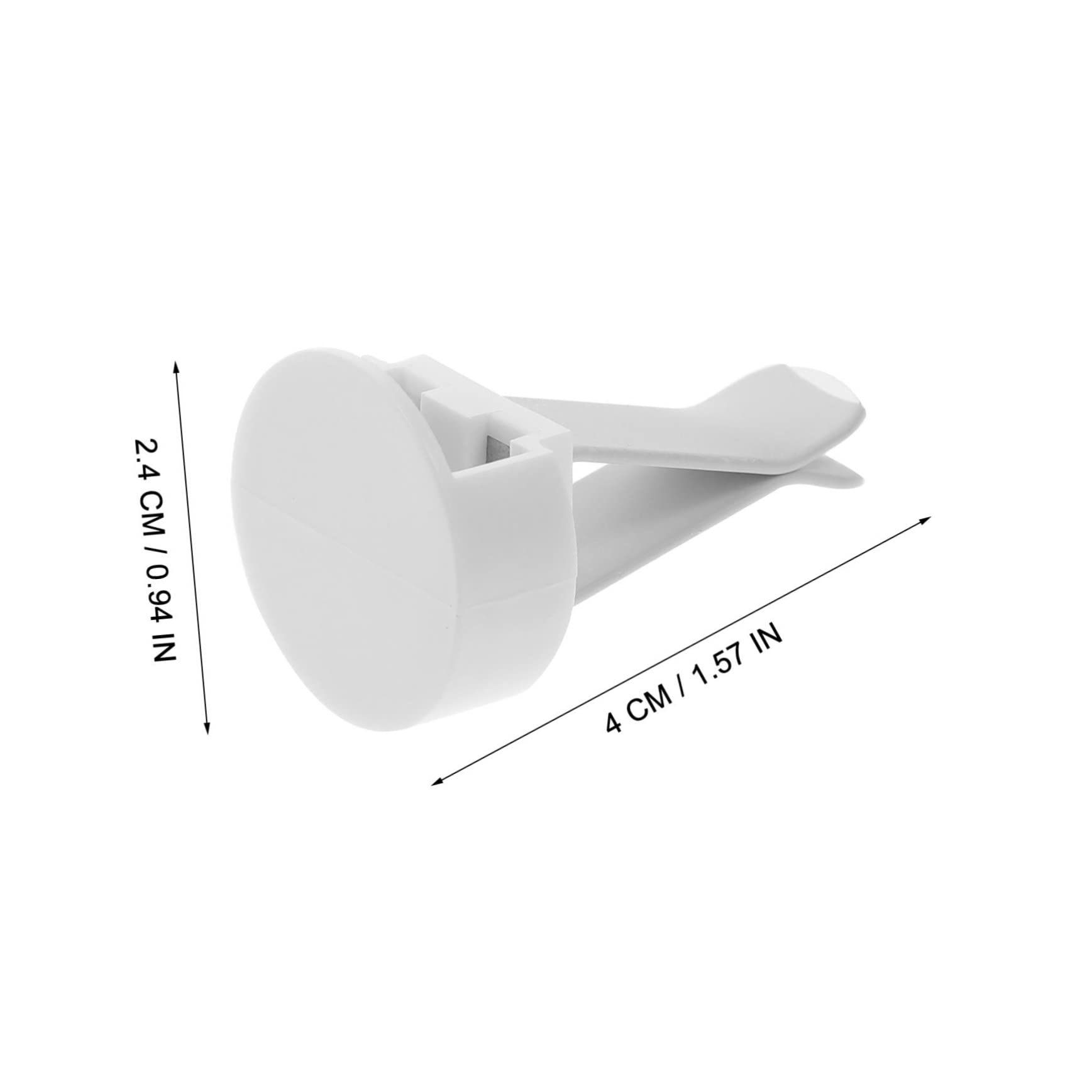 Ciieeo 100pezzi Clip per Bocchette D'aria Auto Clip per Diffusore D'aria per Bocchette D'aria Accessori per Condizionatore D'aria per Deodorante