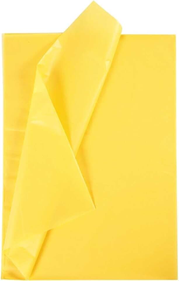 Amazon.co.uk yellow tissue paper