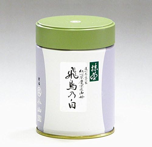 .遠州流 不傳庵 紅心宗慶宗匠御好【飛鳥乃白／あすかのしろ】100ｇ缶