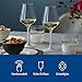 Villeroy & Boch – Manufacture Rock blanc Weißweinkelch Set, 4tlg. Gläserset für Weißwein, 380 ml, Kristallglas, mattweiße Schieferoptik