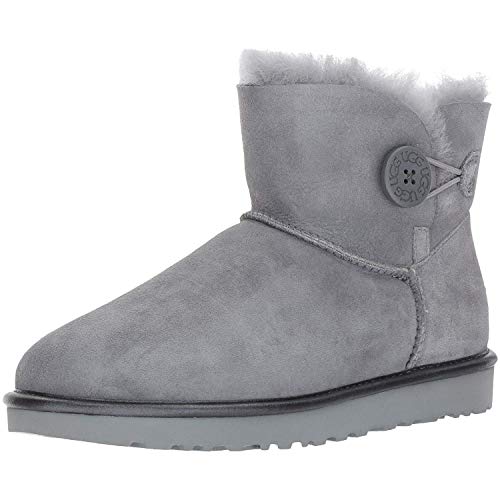 UGG Australia Damen Must-Haves Mini Bailey Button II GYS 1019031 GYS grau...
