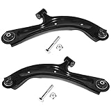 Front Lower Control Arm and Ball Joint Assembly Compatible With 2013-2019 Nissan Sentra (For Naturally Aspirated Only) /13-20 Nissan NV200 AUQDD K622159 K622160 Left Right 2Pc Set Suspension