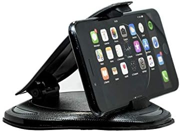Cell Phone Holder for Car,Dashboard Car Phone Mounts,Silicone Phone Holder Cradle Compatible for iPhone X XS Max 8 Plus,Samsung Galaxy Note 9 S10 S9 Plus S8,Google and 3-6.8 Inch Mobile Phone & GPS