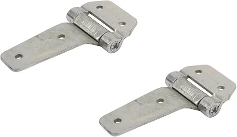 cyclingcolors 2x leva di chiusura per cerniera rimorchio trattore auto, 132 mm