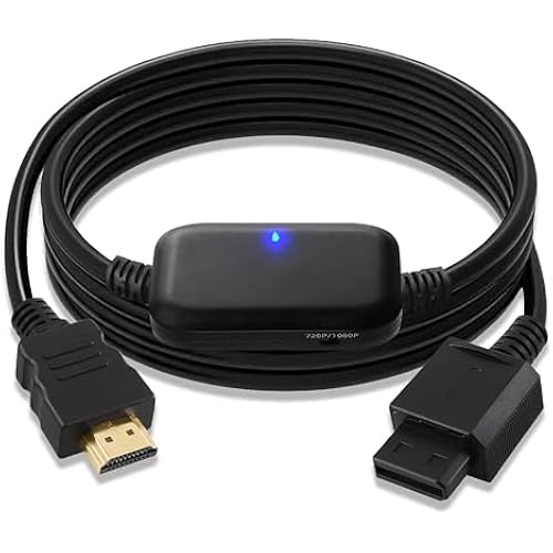Wii to HDMI Adapter 1080P Full HD Plug & Play for Nintendo Wii/Wii U
