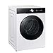 Produktbild Samsung WD9BDB7B85GEU2 Bespoke AI Waschtrockner, 9+6 kg, EEK: D/A (-10%), Waschmaschine und Trockner in einem, QuickDrive, AI Ecobubble, AI Wash, SuperSpeed 39 Min. Waschprogramm, Weiß