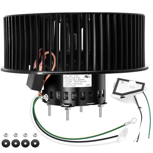 QTRN110L, QTRN110 Fan Motor Replacement, S97018218, 97018218, S97020048, 97020048 Bath Exhaust Fan Motor Assembly for Broan Nutone QTN110E, QTN110LE, QTR110, QT110LE, QTR110L, QTR100L, QT110E, QT90L.