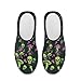 Howilath Trippy Mushroom Skull Slip on Sneakers Casual Shoes Men's Loafers & Slip-on Running Sneakers with Anti-Slip Sole