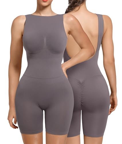 Body modelant pour femmes QHQQXN contrôle du ventre dos bas mi-cuisse