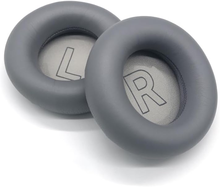 Beoplay H4 Earpads, Headphones Replacement Ear Pads for Bang & Olufsen Beoplay H4 Headphones Ear Cushions Earpads Cover Repair Parts (Grey)