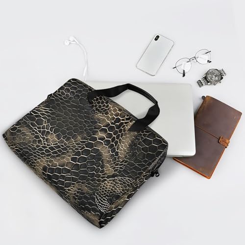Maletín para portátil con estampado Snake Skin de ALAZA miniatura 7