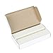 Amram 1,000 Pieces 1.75 Inch X 1.1 Inch Blank White Scalloped Price Tags, Unstrung