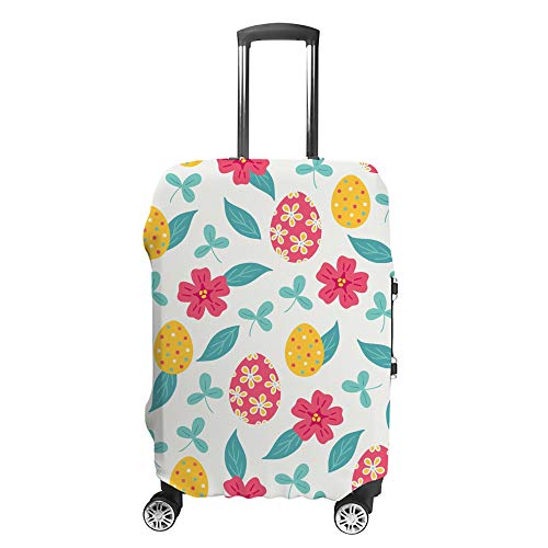 Housse de protection lavable pour valise élastique et anti-poussière motif floral
