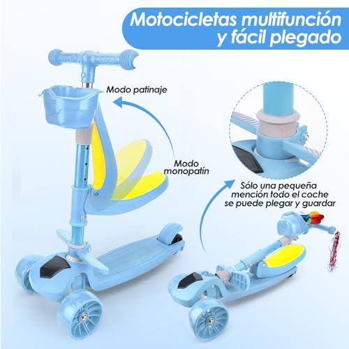 Patinetas Patines Y Scooters, Outdoors patinetas niñas Marca Nasjac (3)