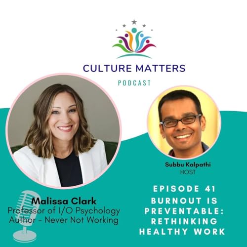 『Burnout is preventable: Rethinking healthy work with Malissa Clark』のカバーアート