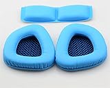 yunyiyi Ersatz Ohrpolster Kissen Ear Pads Schaumstoff mit Haarband Pads Kissen Ersatzteile für Sades A60 A 60 Kopfhörer Headset Ohrhörer