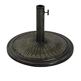hacer base sombrilla cemento AJUSTABLE AL PARASOL: Incorpora una perilla ajustable para asegurar el parasol y así, evitar que se mueva. Apto para sombrillas con postes de diámetro: 3.5cm, 3.8cm, 4.8cm.