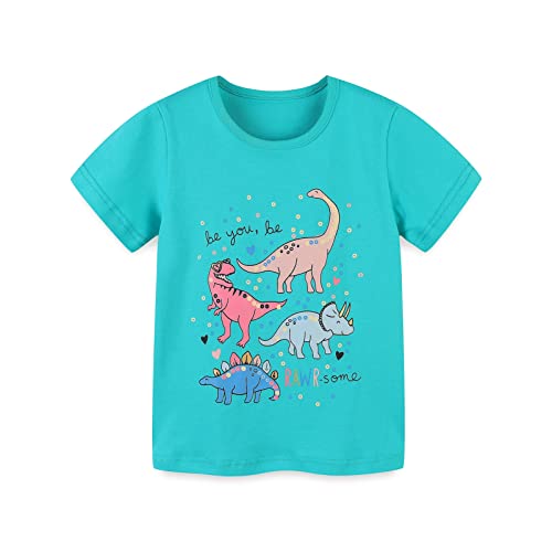 Image of Boys Summer Short Sets Outfits Cotton Casual Crewneck Short Sleeve Shirt Shorts Playwear Clothes Sets 2-7Y