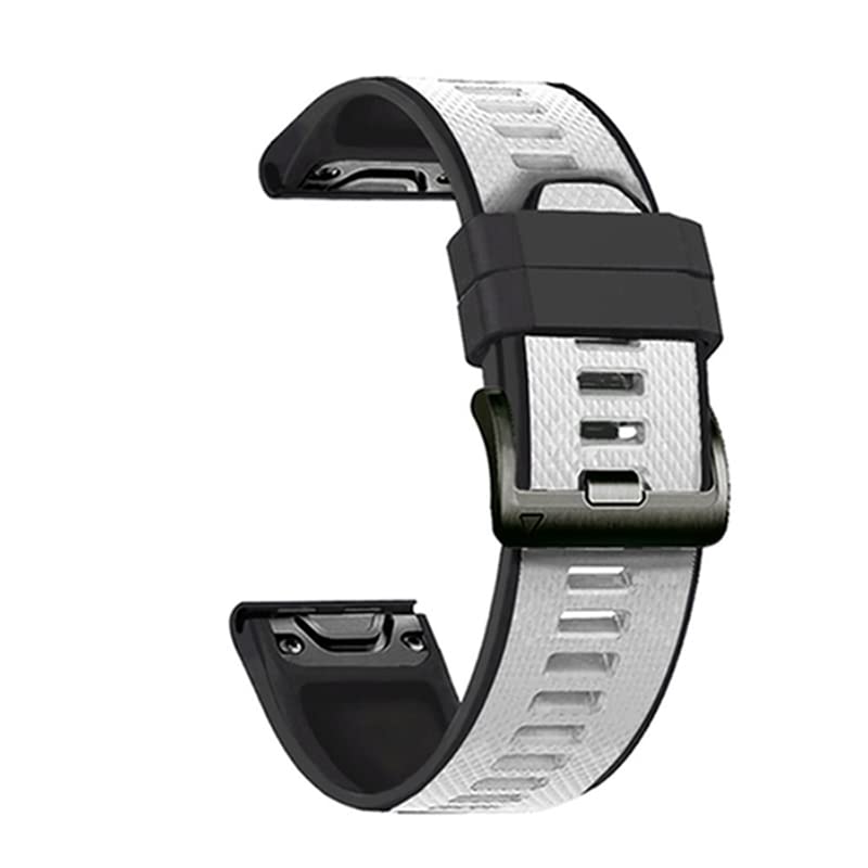 Bracelet de montre Garmin Fenix 6 7 en silicone agate 22mm
