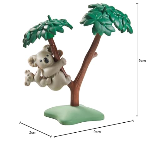 Playmobil 71292 Koala et bébé- - Wiltopia - 80% de Matériaux recyclés ou biosourcés en Moyenne Jouet éducatif