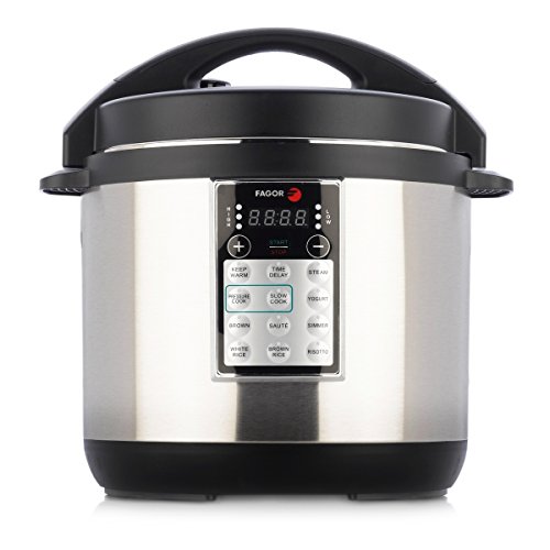 Fagor 670041960 LUX Multi Cooker, 8 quart, Silver