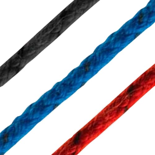 Cordage Marlow Mattbraid bleu 6mm en polyester souple pour écoutes - 3