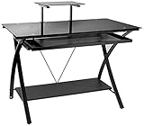 ACME Furniture Erma Computer Desk, Black