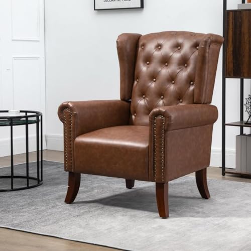 Image of Modern Chair Armchair Single for Small Apartments, Chair for Living Room or Bedroom