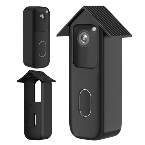 Tyeyober Étui en Silicone Compatible avec la Sonnette vidéo Blink 2025 (Nouveau modèle) - Protège la Blink Doorbell 2e génération des Rayons directs du Soleil,des intempéries et des Rayons UV