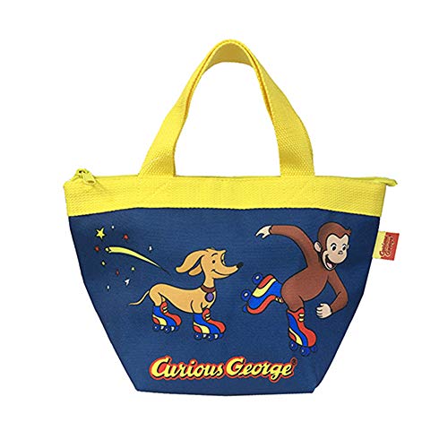 おさるのジョージ ランチバッグ 14317 トート アルミ 保冷 カバン
