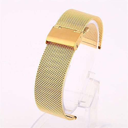 Bracelet de montre en acier inoxydable or rose pour une élégance rare