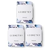 GEOMETRY Kitchen Dish Cloths - Quick Dry Dishcloths for Kitchen - Premium Dish Rags with Geoweave - 3-Pack Set Tiny Petals