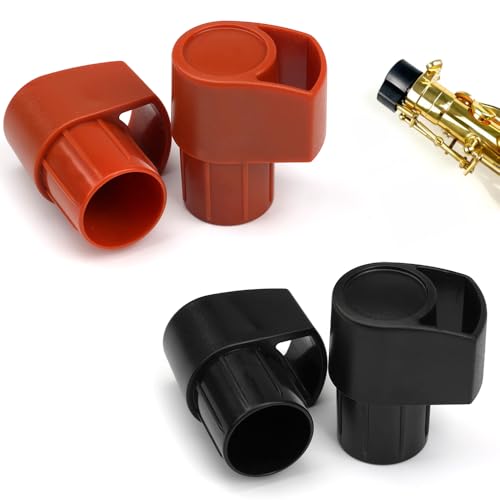 Embout de saxophone alto et protection anti-choc pour clés à col courbé