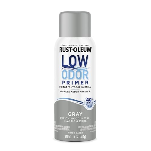 Image of Rust-Oleum Low Odor Spray Primer, 11 oz, Flat Gray