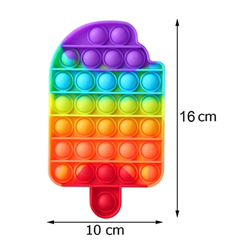Brinquedo Sorvete Colorido Para Crianças Educacional