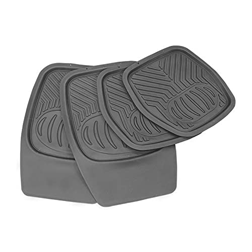 Alfombrillas Coche Goma Grises Marca M MODAUTO