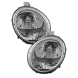 daewoo matiz scheinwerfer matt Scheinwerfer rechts Halogen Scheinwerfer Set links & rechts Hauptscheinwerfer Frontscheinwerfer H4 für Model Matiz KLYA
