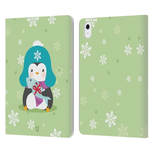 Étui Manchots de Noël pour iPad Air 11, le Cadeau Idéal pour les Fêtes