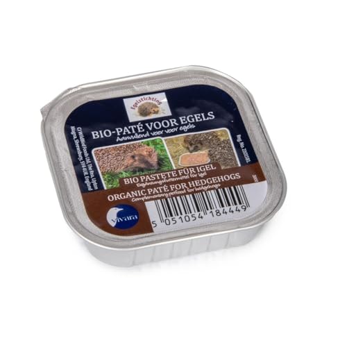 CJ Wildlife - Bio Pastete für Igel - 1x 100 g Probierpackung - Biologisches Nassfutter für Igel - Igelfutter