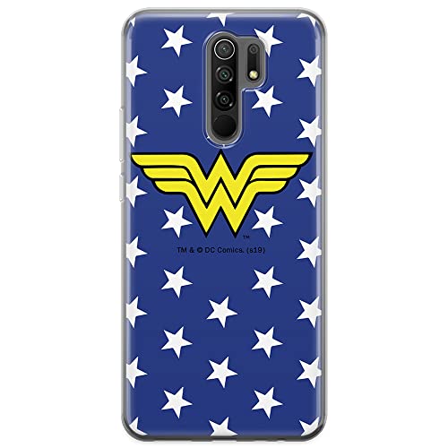 ERT GROUP mobile phone case for Xiaomi REDMI 9 original and officially Licensed DC pattern Wonder Woman 006 optimally adapted to the shape of the mobile phone