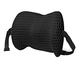Generisch Lendenkissen,Memory Schaum Lordosenstütze Kissen,Ergonomisches Lendenwirbelkissen Stuhl Rückenstützkissen Lendenwirbelstütze für Auto,Lendenwirbelstütze,Bett,für Sofa,Rückenkissen,Bürostuhl