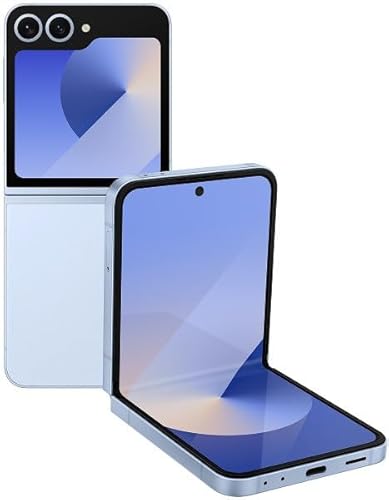 Samsung Galaxy Z Flip 6 5G SM-F741B 256GB Blue (12GB RAM) (Renewed)