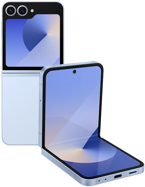 Samsung Galaxy Z Flip 6 5G SM-F741B 256GB Blue (12GB RAM) (Renewed)