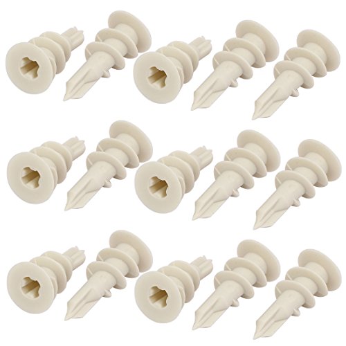 Aexit 14mm x 32mm Nylon Hollow-Wall Self-Drilling Drywall Anchor 15pcs (03bc7b7ac41fc7fd7a00673e9804945e)